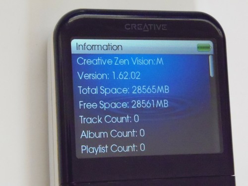 Creative zen vision gb - creative,